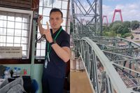 Mitchel van 'Mitchel aan de Maas' geeft rondleiding in iconische brug 'De Hef'