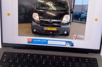 Mooie Opel Vivaro met “lichte achterschade” voor een mooi prijsje