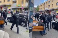 Man met bijl neergeschoten door politie in Hamburg, geen gevaar meer voor Oranje-fans