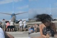 Je lekker weg laten blazen door een Boeing 737 op het Griekse eiland Skiathos