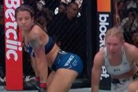 Twerken richting haar tegenstander moet kunnen volgens winnende UFC vechtster Ailin Perez