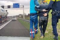 Politie in actie: auto blijkt gestolen en Limburgse agenten gaan vol in de achtervolging