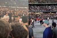 Beveiligers gaan er hard in tijdens concert van Travis Scott in Melbourne