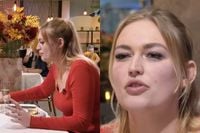 Dame in First Dates knalt er even een heel mooi modern gezegde in