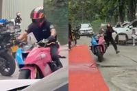 Laatste keer dat amateur-stuntman trucjes mocht komen doen met motorfiets