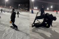 Snowboarder maakt ongewenst kennis met een skiër en het eindigt in pijn voor beiden