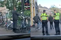 Illegaal afwateren lucht lekker op in Utrecht, tot politievlogger Jan-Willem komt