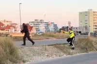 Wat zich afspeelde vóór het taseren van een motorrijder in Zandvoort