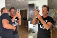 Gerard Joling zo verbouwd dat de gezichtsherkenning van zijn iPhone niet meer werk