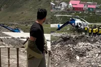 Helikopter crasht vlak naast tempel in Kedarnath – wonder dat iedereen nog leeft