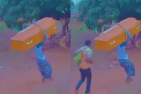 In Afrika verlopen begrafenissen soms een beetje anders
