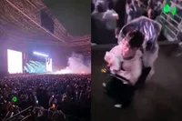 Tijdens System of a Down in Rio was fan in rolstoel volledig voorbereid op de “Toxicity” circle pit