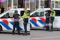 Jochie heeft nog geen baard in de keel, maar wel een grote mond tegen de politie