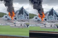 🔥 BREAKING: Mainstage Tomorrowland in lichterlaaie – brand net voor festival