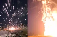 🎆 VIDEO: Paniek bij vuurwerkshow Düsseldorf – 19 gewonden, waaronder een kind