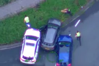 Miami Vice-waardige achtervolging door Den Haag en een stroomstoot als kers op de taart tijdens aanhouding ontsnapte gevangene