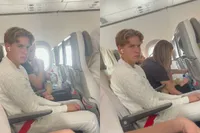 Ga met het vliegtuig op vakantie zeiden ze, dan begin je goed zeiden ze... Jankend kind aan boord