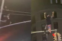 Knakker dacht even Prince of Persia te zijn en brak daarbij zijn pootje