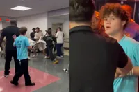 Backstage bij Jake Paul vs. Anthony Joshua ontstaat vechtpartij met MMA-vechter Andrei Arlovski en YouTuber Jack Doherty