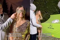 Dat wordt sparen: man lijkt vrouw een AMG cadeau te geven