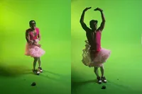 Internet kan uit: de Darkraver in een balletpakje