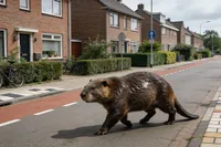 Maak kennis met de bever van Beuningen. En die is gigantisch!