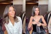 Monica Geuze laat zien wat zij draagt met kerst om jou wat warmte te geven