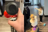 Papa voedt geen watjes op en laat kinderen schrikken met gastoeter