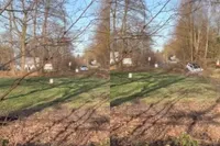 Verraderlijke bocht tijdens rally