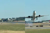 Vliegtuig van Qatar Airways moet noodgedwongen een doorstart maken