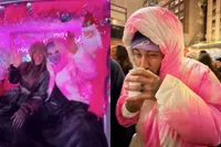 Neymar probeert onherkenbaar door New York te lopen, gaat voor meest opvallende outfit ooit