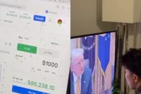 Knul claimt smak geld gemaakt te hebben met de veiligste weddenschap ooit: Donald Trump die “Fake news” zegt