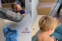 Ga maar even lekker kleuren met oma