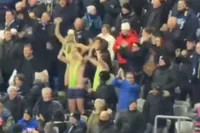 Club Brugge-fans vijf dagen de cel in Kazachstan in vanwege Borat-string