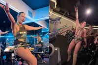 Deze ‘Spinning Queen’ maakt van een workout een complete show