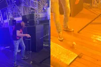 Moet je toch twee keer kijken als je leguaan op Harmony of Hardcore ziet