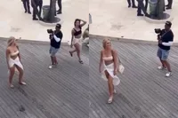 Influencer is keihard aan het werk en passant houdt daar geen rekening mee