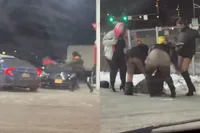 4 “dames” laten niet veel over van gast bij tankstation