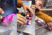 Handgemaakte Indiase Lak Bangle: van lakluis naar armband