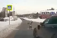 BMW-bestuurster schept 12-jarig meisje op zebrapad in Izjevsk