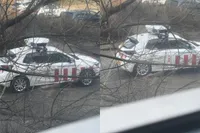 Chauffeur van scanauto gemeente Amsterdam heeft weer onmogelijke parkeerplek gevonden