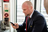 Conducteur heeft even een momentje voor zichzelf nodig