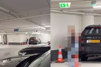 Het eerste wat jij denkt is dat ze pittige content aan het opnemen is in een garage