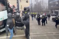 Politie grijpt hard in bij FC Utrecht – Feyenoord: ‘Supporters probeerden uit te breken’