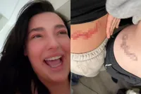 Tattoo-artiest voert alleen maar de opdracht uit