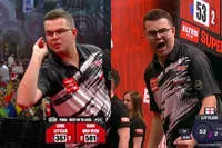 Gian van Veen gooit eerste televised nine-darter tegen Luke Littler en zet finale in vuur en vlam