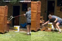 Gasten openen kast in Zuid-Afrikaanse lodge en treffen één van de dodelijkste slangen ter wereld