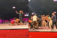 UFC-vechter Arman Tsarukyan ontketent complete chaos na worstelpartij