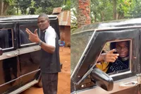 Nigeriaanse liefhebber heeft wegens geldgebrek zelf maar een Mercedes G-Wagon gebouwd