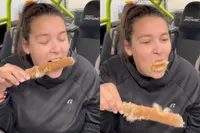 Dame hapt in rietsigaar… maar ontdekt direct waarom dat een slecht idee is